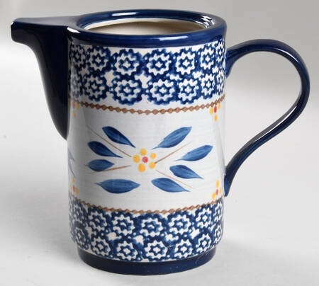 Old World Blue Coffee Pot No Lid