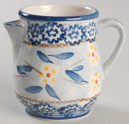 Old World Blue Creamer