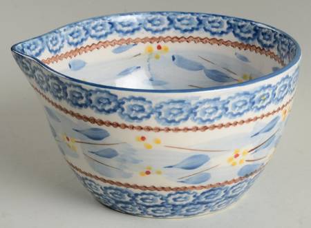 Old World Blue Batter Bowl