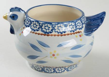 Old World Blue Individual Casserole No Lid