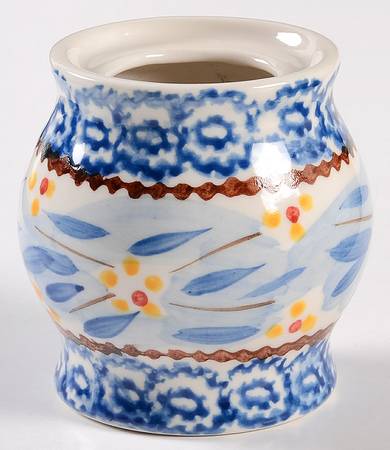 Old World Blue 3" Candlestick