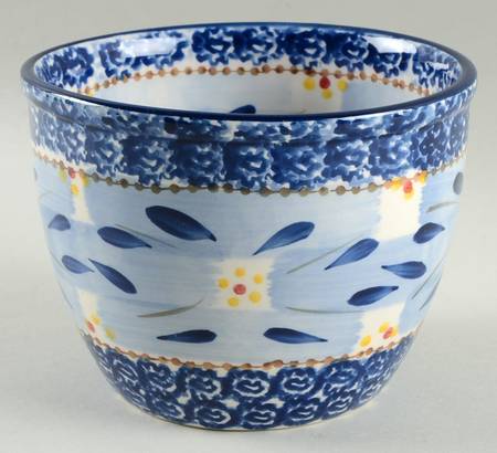 Old World Blue 1 Qt  5" Round Bowl