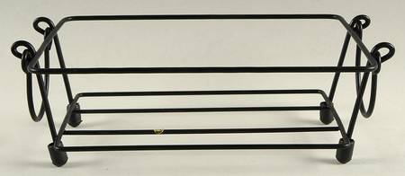 Old World Blue Metal Stand for 10" Rectangular Baker