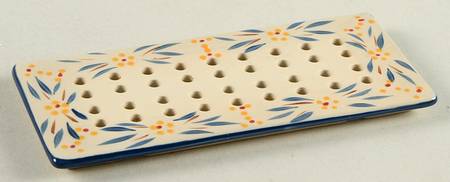 Old World Blue Drip Tray for Loaf Pan