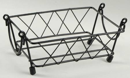Old World Blue Metal Stand for 5" Rectangular Baker
