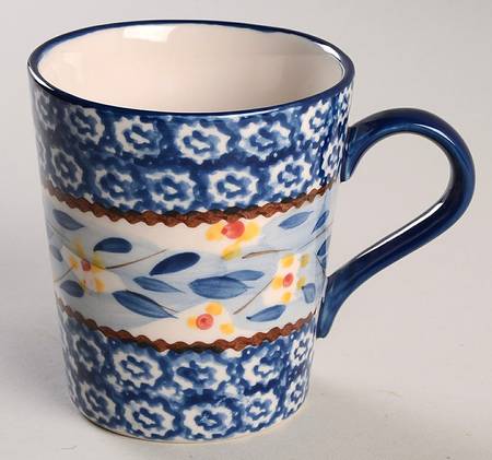 Old World Blue Mug
