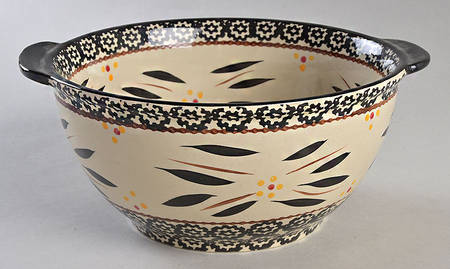 Old World Black 9" Mixing Bowl