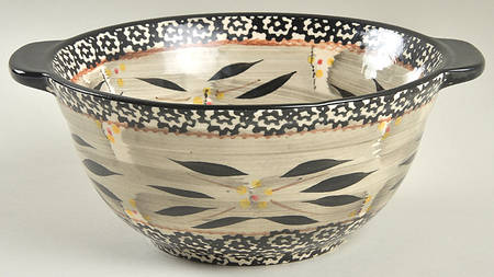 Old World Black 8" Mixing Bowl