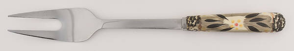 Old World Black Cold Meat Fork