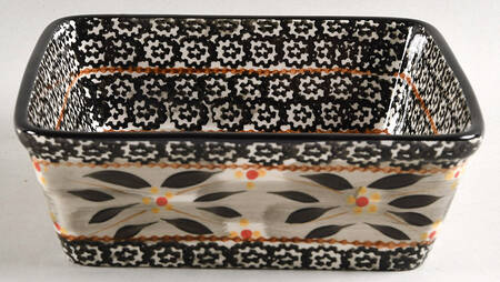 Old World Black 7" Square Baker by Temp-Tations