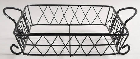 Old World Black Metal Stand for 9" Square Baker