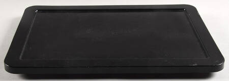 Old World Black Plastic Lid for 13" Rectangular Baker