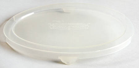 Old World Black Plastic Lid for 10" Oval Baker