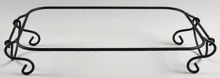 Old World Black Metal Stand for Muffin Pan (Holds 6 Muffins)