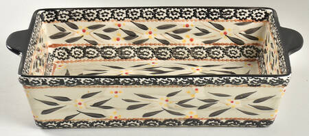 Old World Black 13"  Rectangular Baker by Temp-Tations