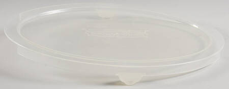 Old World Black Plastic Lid for 11" Oval Baker