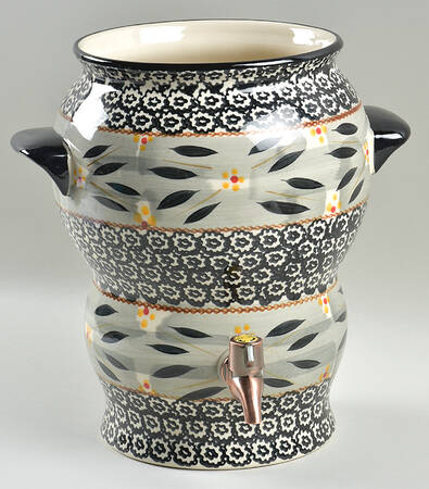 Old World Black Samovar No Lid