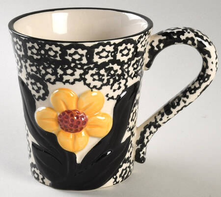Old World Black Mug