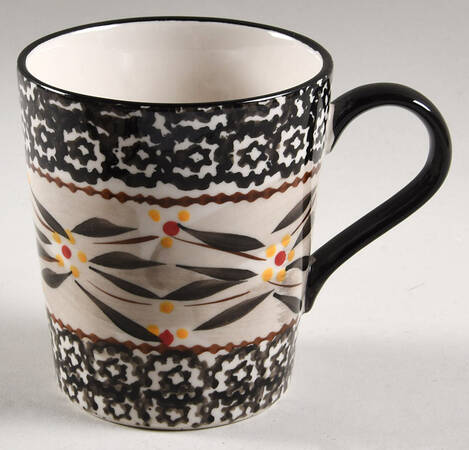 Old World Black Snack Cup