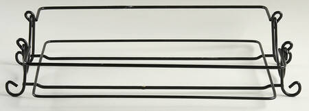 Old World Black Metal Stand for 15" Rectangular Baker by Temp-Tations