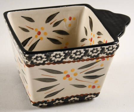 Old World Black Individual Square Baker by Temp-Tations