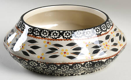 Old World Black Large Bowl for Christmas Tree Stacking Set