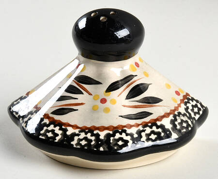 Old World Black Pepper Shaker for Christmas Tree Stacking Set