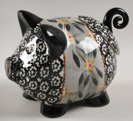 Old World Black Figural Spice Jar & Lid by Temp-Tations