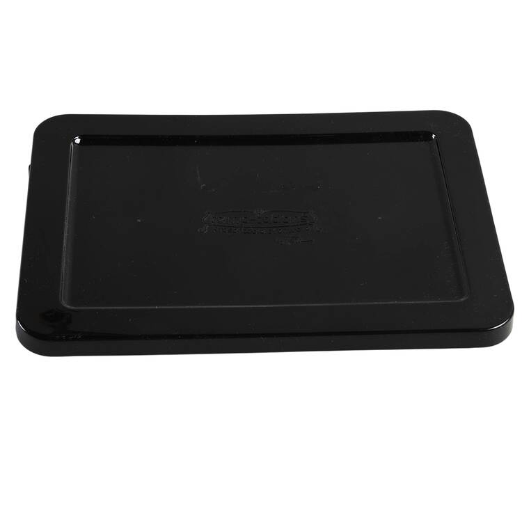 Old World Black Plastic Lid for 10" Rectangular Baker