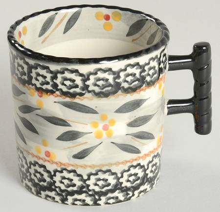Old World Black Mug