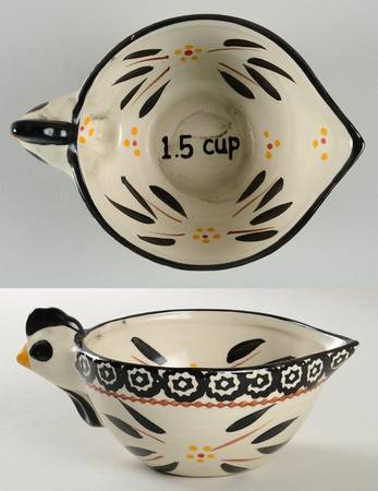 Old World Black 1 1/2 Cup Measuring Cup
