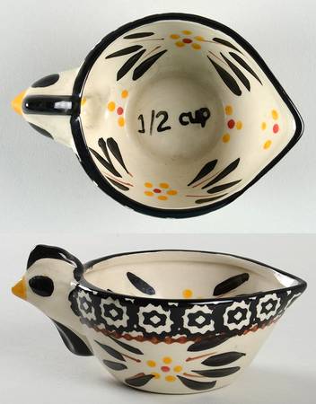 Old World Black 1/2 Cup Measuring Cup
