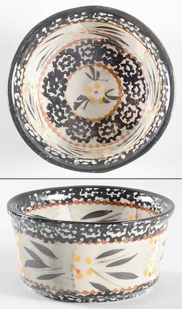 Old World Black Ramekin