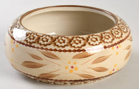 Old World Brown 20 Oz Bowl for Beehive Canister by Temp-Tations