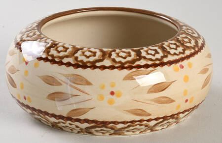 Old World Brown 12 Oz Bowl for Beehive Canister by Temp-Tations
