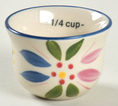 Old World Confetti 1/4 Cup Measuring Cup by Temp-Tations