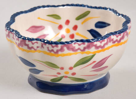 Old World Confetti 4" Nesting Pedestal Bowl by Temp-Tations