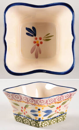 Old World Confetti Dip Bowl for 5pc Entertaining Set