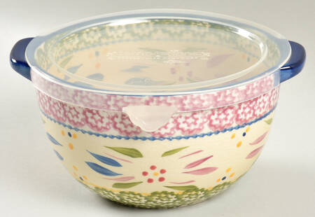 Old World Confetti 6" Mixing Bowl & Plastic Lid by Temp-Tations