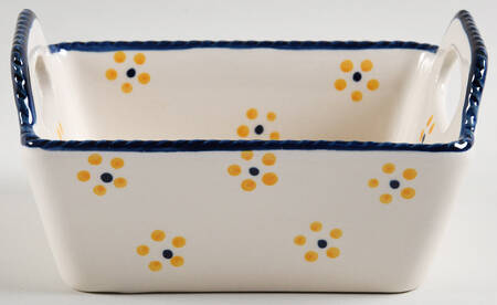 Old World Confetti Mini Upswept Handled Loaf Pan by Temp-Tations