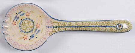 Old World Confetti Salad Serving Fork, Solid Piece