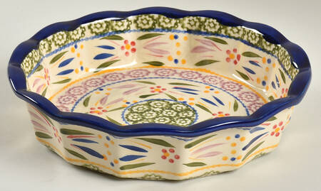 Old World Confetti 10" Pie Baking Plate