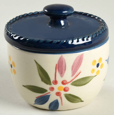 Old World Confetti Condiment Jar & Lid w/Spoon by Temp-Tations