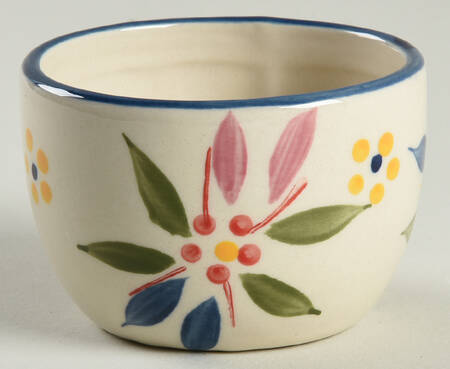 Old World Confetti Condiment Jar No Lid