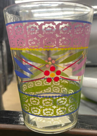 Old World Confetti Melamine Tall Tumbler