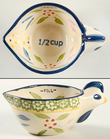 Old World Confetti 1/2 Cup Measuring Cup
