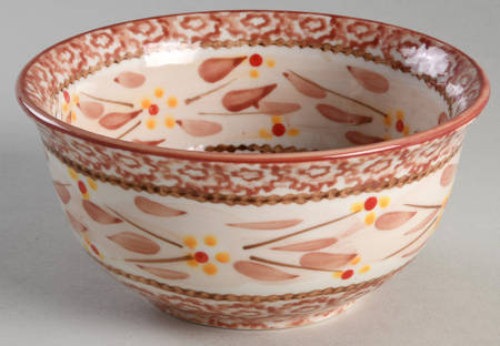 Old World Cranberry 6" Mixing Bowl