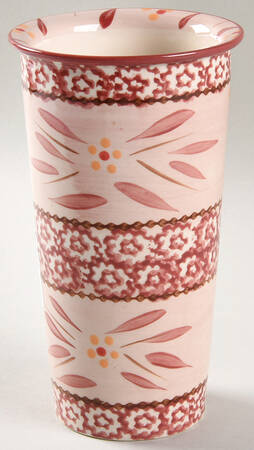 Old World Cranberry Travel Mug No Silicone Lid