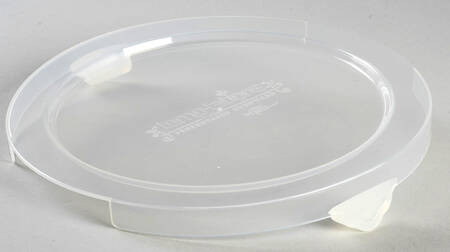Old World Cranberry Plastic Lid for 6" 1 Qt Round Bowl