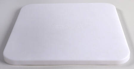 Old World Cranberry Tabless Plastic Storage Cover for 9" Square Baker